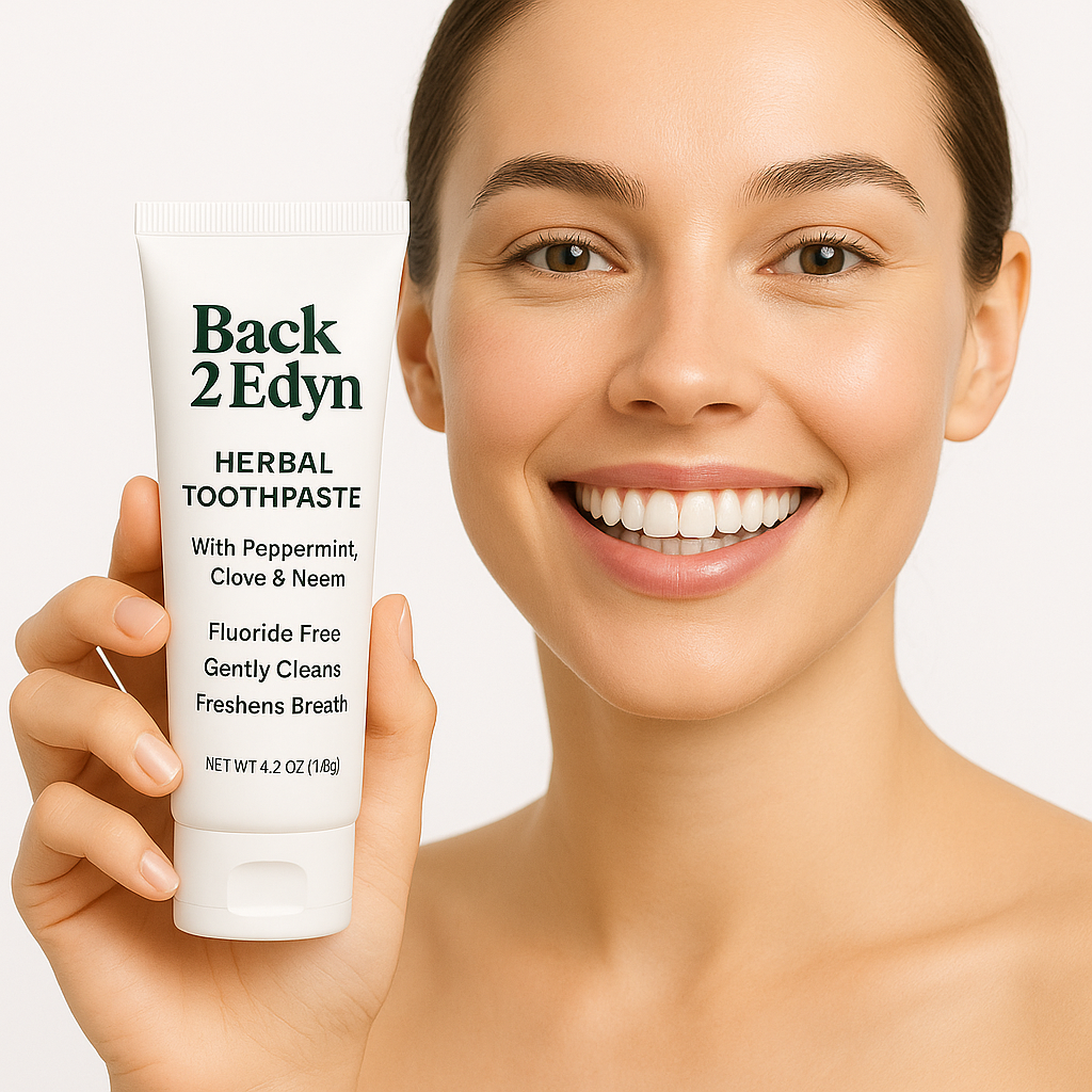 “Back 2 Edyn” Herbal Toothpaste