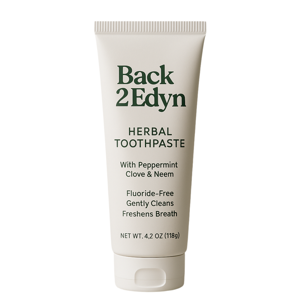 “Back 2 Edyn” Herbal Toothpaste