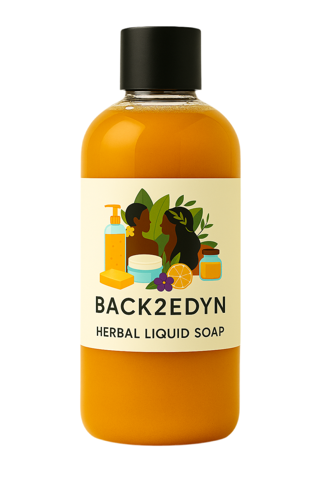 “Golden Roots” Herbal Body Wash