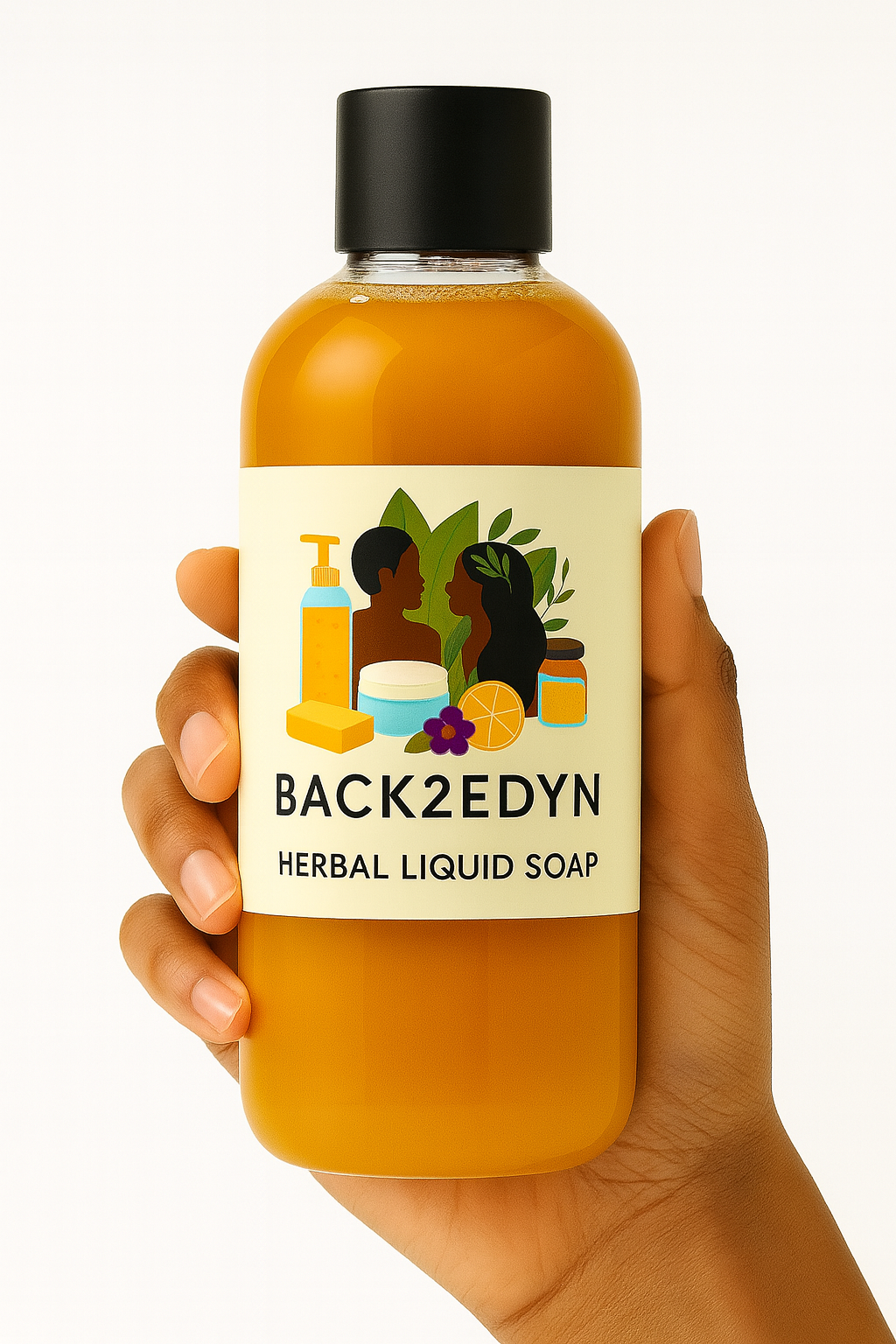 “Golden Roots” Herbal Body Wash