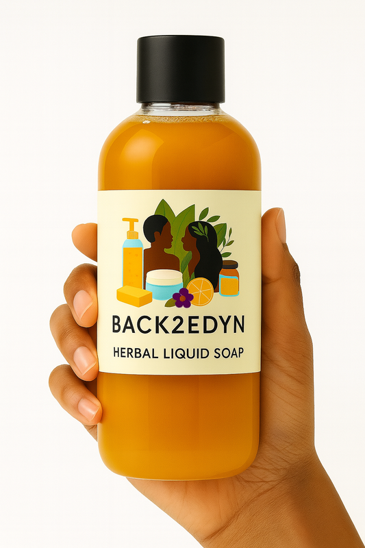 “Golden Roots” Herbal Body Wash