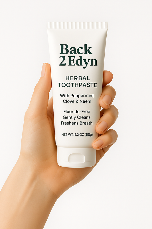 “Back 2 Edyn” Herbal Toothpaste